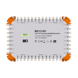 สวิตช์หลายตัว3 LNB อินพุต16ตัวรับสัญญาณเอาต์พุต CATV Splitter CATV 13X16ช่องสัญญาณแยกสัญญาณ CATV สวิตช์ LNB สวิตช์ Cascade 13 in 16 - Product Image 3