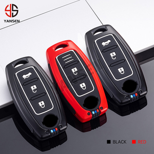 Çinko alaşım 5 düğme anahtar Fob kapak Nissan Rogue x-trail T31 T32 Qashqai Juke J10 J11 anahtar kabuk - Product Image 2