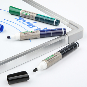 Gxin G-202020 trocken abwisch barer Whiteboard-Marker stabil große Produktions kapazität Öl basiertes Bullet (rund)/Meißelfeder-Markierungsstift-Set - Product Image 5
