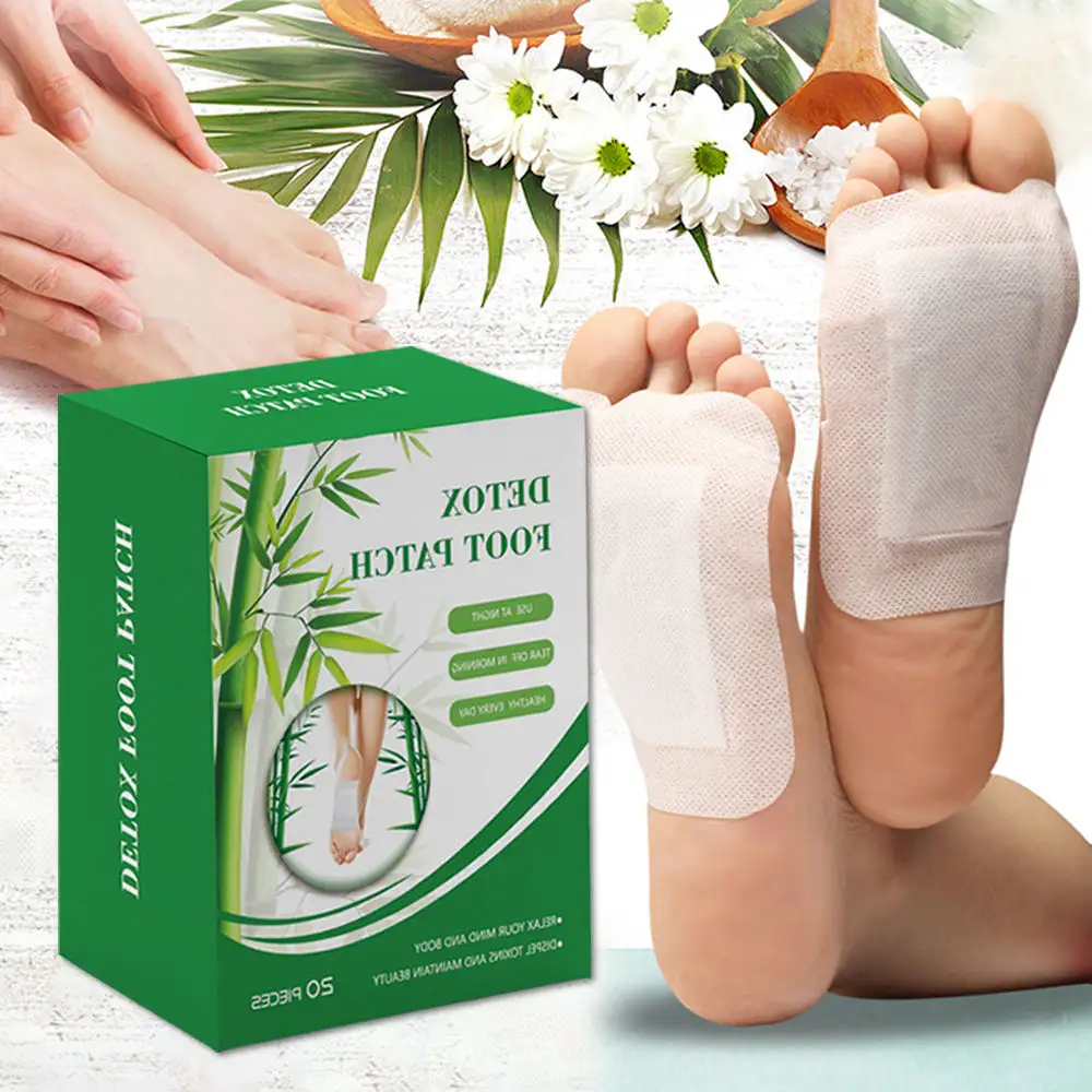 Nuovo prodotto giapponese 2024 popolare Patch per il piede Detox di tendenza per la vendita superiore per la disintossicazione del piede Patch per la cura della salute