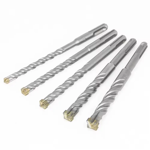 Trapano a martello rotante SDS-Plus con punta incrociata in carburo di Peaktop e Set di punte a Chisle - Product Image 1