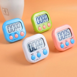 Timer da cucina elettronico Display LCD Timer elettronico a grande schermo Timer di cottura negativo positivo promemoria temporizzazione grande allarme forte - Product Image 1
