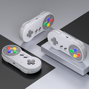 무선 2.4G SNES 게임 컨트롤러 닌텐도 스위치 PC 윈도우 라즈베리 파이 MAC SNES SFC 용 SNES 및 USB 어댑터 - Product Image 3