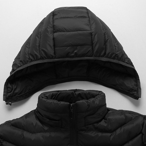 Freely <strong>Selected</strong> Heating Area Winter <strong>Coat</strong> Heating Jacket Electric Warm Jacket 3 File Temperature Controller Men Heated Jacket - Product Image 2
