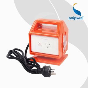 Saipwellオーストラリア標準4ウェイ10アンペアMCBRCDポータブル電源コンセント - Product Image 3