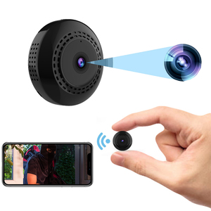 Ultra Compact 1080P HD Mini <strong>Camera</strong> Portable &amp; Discreet Wireless <strong>Motion</strong> Detection WiFi for Home Security Featuring CMOS <strong>Sensor</strong> - Product Image 1