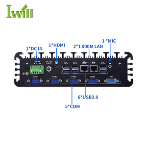 Compact Industrial Pc I5 1135G7 DC 24V <strong>Embedded</strong> Fanless Pc Win10 Dual Lan Barebone <strong>Computer</strong> with 2*RS485 COM - Product Image 3