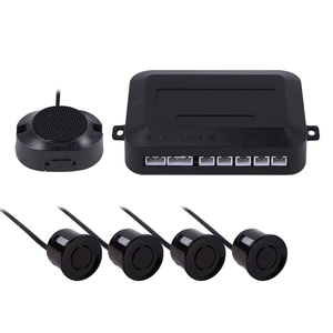 Parking <strong>Sensor</strong> Car Parking Kit Buzzer 4 <strong>Sensors</strong> Reverse <strong>Backup</strong> Radar Sound Alert Indicator Probe <strong>System</strong> - Product Image 1