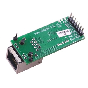 USR-TCP232-T2 RS232 serie a Ethernet módulo Tcp Ip UDP red módulo convertidor de TTL módulo Lan con RJ45 puerto