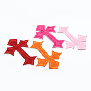 Thêu chữ thập, miếng vá thêu máy tính, phụ kiện quần áo, sắt trên miếng vá cho quần áo, miếng vá thêu - Product Image 3