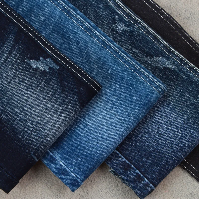 Tissu denim lourd de 13OZ pour hommes, fabrication de jeans avec stock prêt