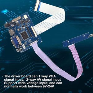 Reversing Driver <strong>Board</strong> h-dmi display <strong>VGA</strong> <strong>Controller</strong> <strong>Board</strong> with Cable and Remote Control Support Wide Universal <strong>Lcd</strong> Main <strong>Board</strong> - Product Image 2