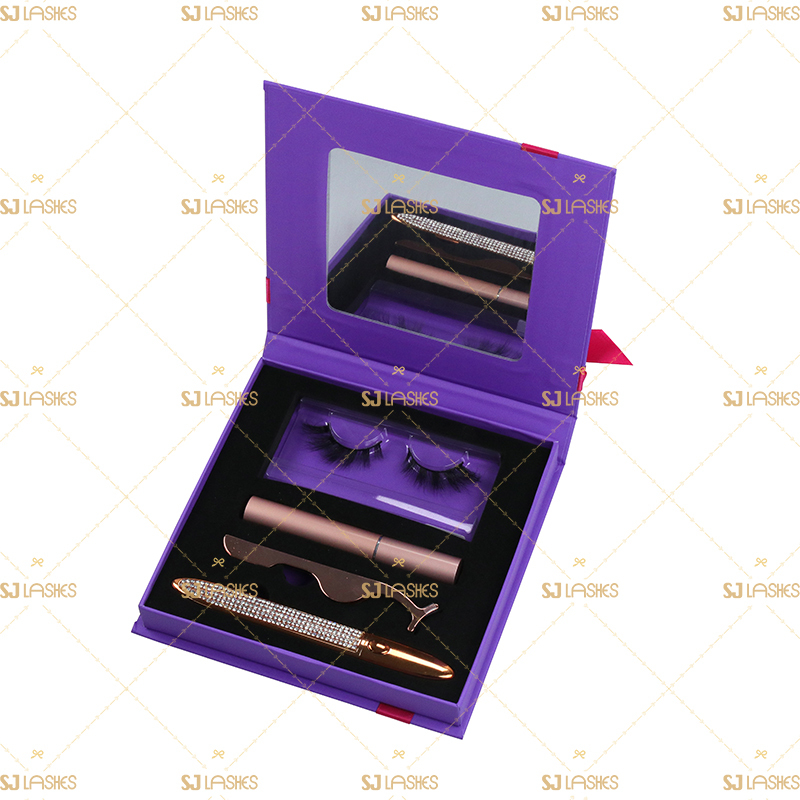 #9 paquet cadeau de luxe vison cils individuels pro pack