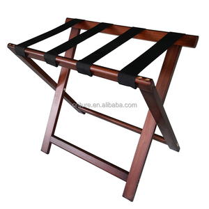 Porte-bagages pliant moderne En Bois porte-bagages En Bois bền khách sạn moderne fournitures chambre một coucher Bois khối núi - Product Image 2