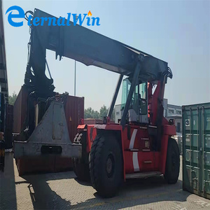 2016 model kalmar 45ton istifleyici DRF450-60S5 düşük fiyat/45ton reach stacker iyi durumda - Product Image 5