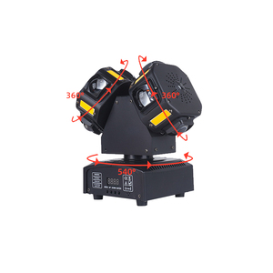 广州设计RGB双头壁虎移动头频闪条灯舞台光束DJ派对激光 - Product Image 3