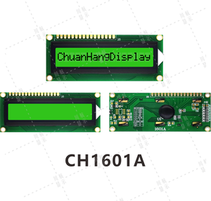 16x1 Cob Type Character LCD-Anzeige modul mit LED-Hintergrund beleuchtung RGB-Schnitts telle Benutzer definiert 1601 STN LCD-Bildschirm 16x1 Datenblatt enthalten - Product Image 5