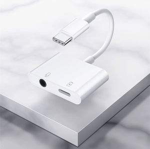 工厂批发免费样品类型C至3.5毫米音频耳机插孔辅助适配器Usb C至3.5毫米音频适配器适用于Ipadpro安卓 - Product Image 4