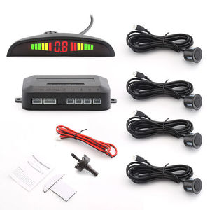 <strong>4</strong> Parking <strong>Sensors</strong> LED Car Auto Backup <strong>Reverse</strong> Rear Radar System Alert Alarm Kit