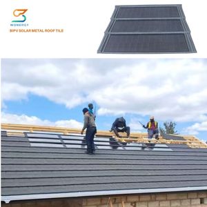 <strong>Top</strong> Quality Bipv Solar Panel Glass <strong>Facade</strong> for Building Glass Solar Panel 90watt Bipv Transparent Customizable Bipv Solar Roof Ti - Product Image 6