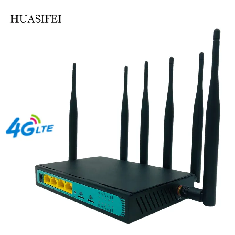 300Mbps WE2806 4g yönlendirici MT7628 yonga seti yönlendirici 4g LAN/WAN portu router wifi 4g çift sim kart