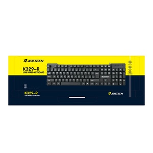 JERTECH K329 <strong>Custom</strong> Arabic 104 <strong>Keys</strong> USB Office <strong>Keyboard</strong> Full Size Customized OEM Wired Computer <strong>Keyboard</strong> - Product Image 1