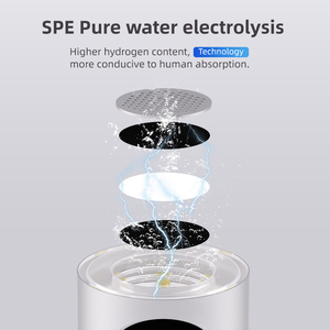 Lixes Hb6000c Có Thể Điều Chỉnh Thời Gian Chế Độ 6000ppb Độ Tinh Khiết 99.9999% Xách Tay Hydrogen Nước Chai Sạc Hydrogen Máy Phát Điện - Product Image 2