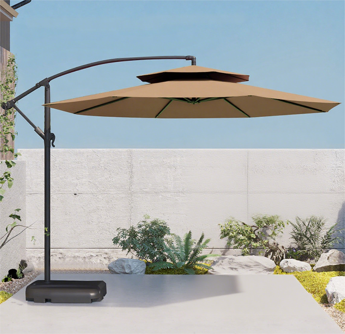 Double umbrella cover