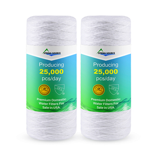 10x4,5 дюймов совместимый AP801 GXWH35F WFHD13001B W10-PR WHKF-GD25 PP 5 микрон фильтр для намотки нити для фильтрации всего дома - Product Image 1