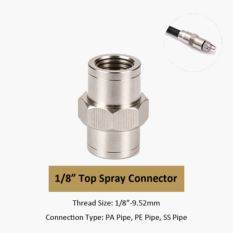 1/8" Top Spray Connector