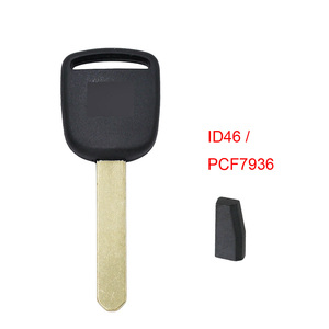 Transponder araba anahtarı anahtar çip ile ID46 PCF7946 çip HONDA için anahtar - Product Image 1