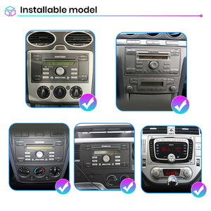 Ab stok Junsun multimedya kablosuz CarPlay Ford Focus Mondeo Fiesta Transit için Android otomobil radyosu GPS Kuga c-max s-max Gala - Product Image 3