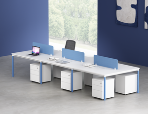 Guangzhou Factory Furniture Hardware Office Table Leg Metal Office Table <strong>Desk</strong> Workstation - Product Image 6