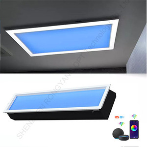 RYOPT 1200*600ท้องฟ้าสีฟ้า100วัตต์ Tuya ปิดภาคเรียนแผงไฟ Led สกายไลท์สำหรับหลังคาเพดาน - Product Image 1