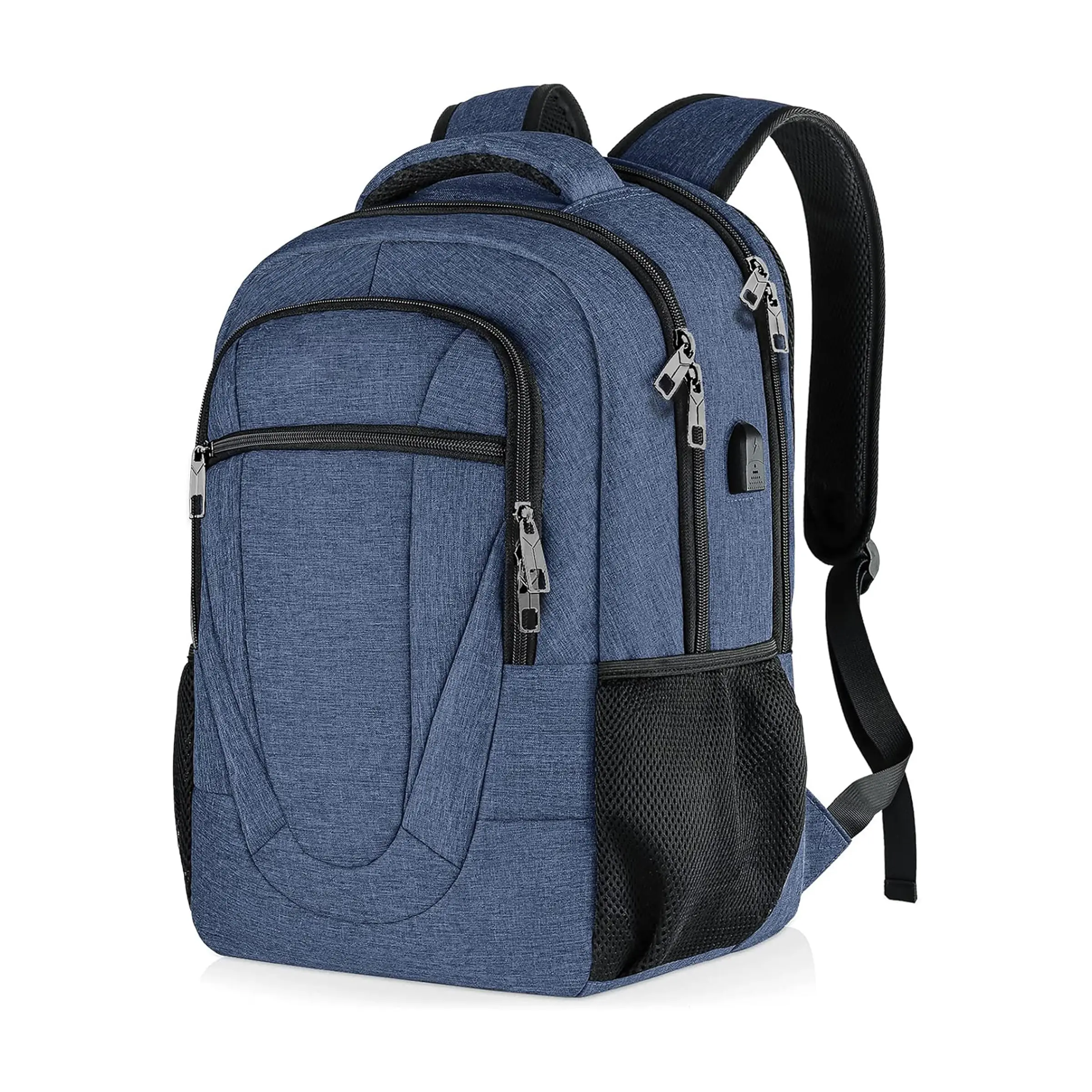 Wholesale Cheap Outdoor Activities Smooth Zipper Multiple Pockets Waterproof Custom Logo Backpack School Bags For Unisex