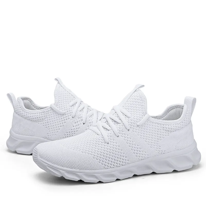 جديد 2022 الأبيض الرجال رياضية أحذية فائقة الجودة للرجال شبكة تنفس الصيف عارضة المشي حذاء رياضة تنيس Zapatillas هومبر