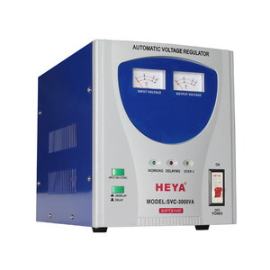 Servo Copper Coil AVR SVC-3000VA Single Phase Automatic Voltage Regulator Stabilizer 220V <strong>Output</strong> Voltage AC <strong>Current</strong> <strong>Control</strong> - Product Image 1