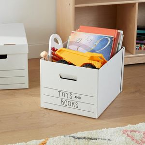 Cajas de almacenamiento de papel Kraft grandes de tamaño personalizado cartón corrugado archivo banquero documento caja de cartón con asa portátil - Product Image 6