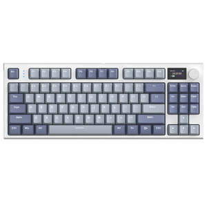 Teclado mecánico inalámbrico ATTACK SHARK K86, retroiluminación RGB programable, Teclado mecánico inalámbrico 75% con color TFT - Product Image 1