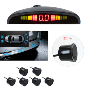 Top - Rated 22mm 6 - <strong>Sensor</strong> LED Ultrasonic Smart Parking Guide <strong>Sensor</strong> - Front and Rear Reverse Assist Radar for Cars - Product Image 1