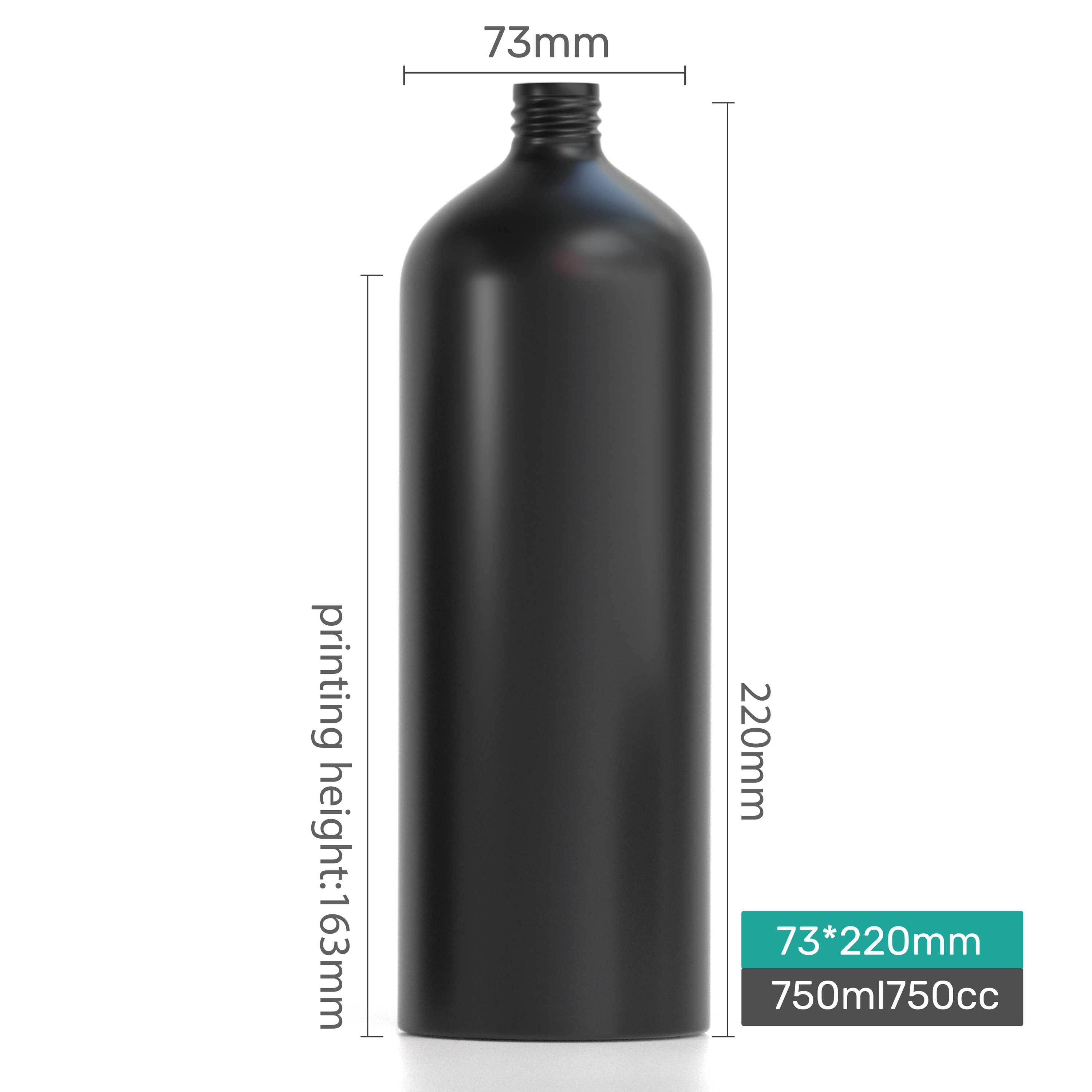 750ml 73*220mm