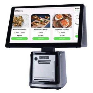 Сенсорный экран точки продажи терминал Caja Registradora 8gb Ram All In One Windows 10 11 Pos системы с принтером в комплекте - Product Image 4