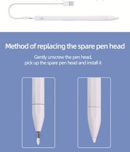 ปากกาสไตลัสดิจิตอล Pom มีความไวต่อการสัมผัสหน้าจอแบบ capacitive ใช้งานได้อเนกประสงค์แท็บเล็ตแม่เหล็ก - Product Image 4