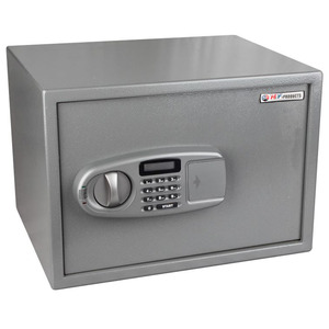 Caja DE SEGURIDAD ignífuga de doble seguridad con cerradura de llave y código eléctrico, caja de seguridad con alarma anormal para oficina, hotel o habitación de hotel - Product Image 3