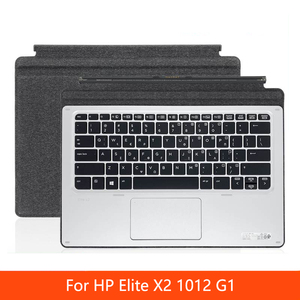 Soporte H P Tablet Elite X2 1012 G1 Teclado Bluetooth Base de retroiluminación inalámbrica con teclado Touchpad - Product Image 2