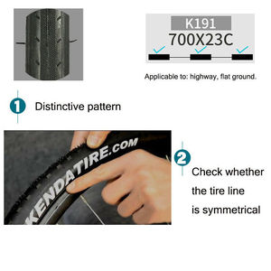 OEM/ODM BUCKLOS 700 * <span class=keywords><strong>23C</strong></span> KENDA מתקפל פנימי צינור החלקה Ultralight K191 רכיבה על כביש צמיג אופניים אופניים חלקי צמיג