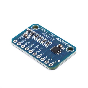 ADS1115 16-Bit-4-Kanal-Präzisions-ADC-Entwicklungsplatinenmodul Kompatibel mit Arduino & Raspberry PI I2C/IIC-Schnitts telle