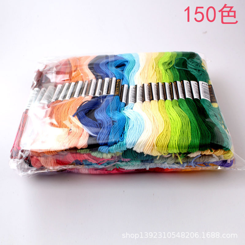 150 colori di filo da ricamo