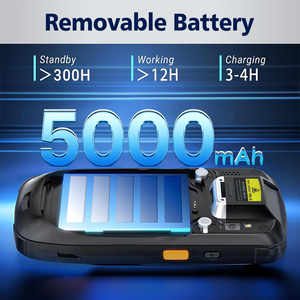 PDA MC-405 <strong>Android</strong> 11 4+64GB 13MP Camera 5000mAh Mobile Computer <strong>Android</strong> <strong>QR</strong> <strong>Code</strong> Barcode Scanner Rugged PDAs With Charging Base - Product Image 3