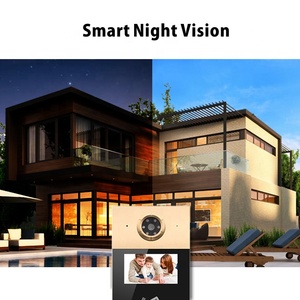 Multi Apartment Intercom System Drahtlose Wifi Ring Türklingel HD Nachtsicht Smart Fill Light Kamera Türklingel - Product Image 4